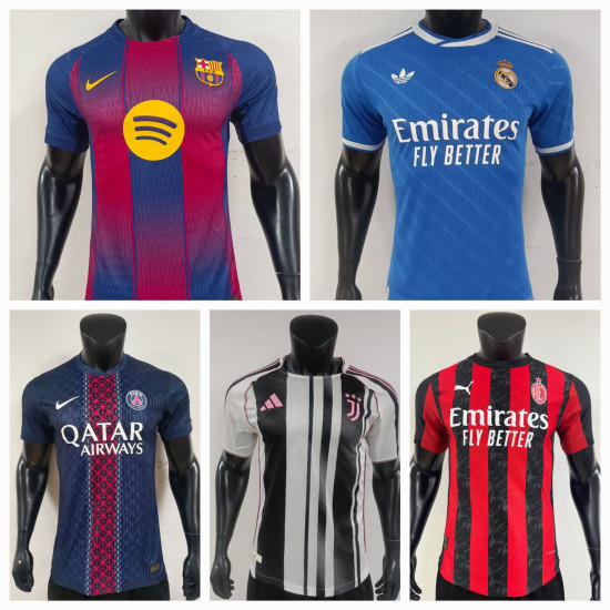 Replica Football Jersey - Authenitc Look, Premium Feel (PRE-ORDER 4 WEEKS) Replica Football Jersey - Authenitc Look, Premium Feel (PRE-ORDER 4 WEEKS)