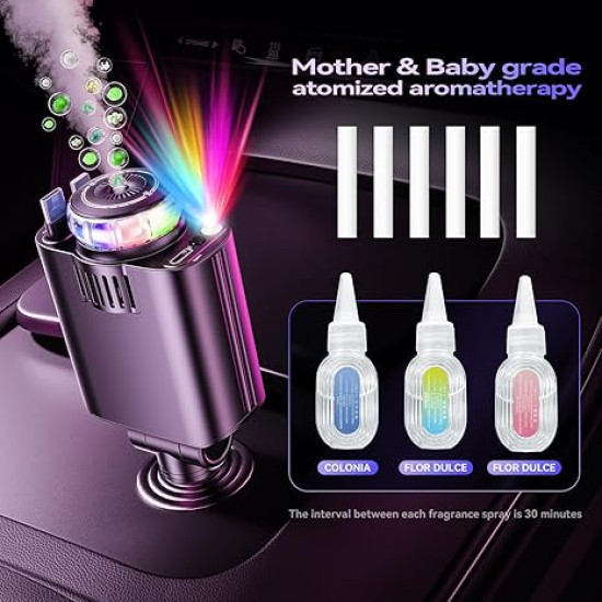 Retractable Car Charger with Starlight Retractable Car Charger with Starlight