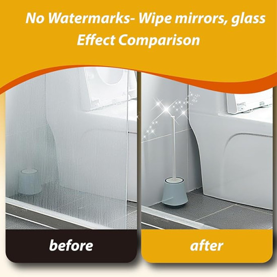 Reusable Lint-Free Microfiber Cleaning Cloth for Glass, Mirrors, Windows & Cars