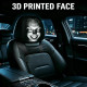 Scary Car Headrest Covers (2-Pack) – Universal Horror Car Seat Covers for Halloween, Cosplay & Spooky Vehicle Decor 
