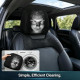 Scary Car Headrest Covers (2-Pack) – Universal Horror Car Seat Covers for Halloween, Cosplay & Spooky Vehicle Decor 