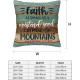 Bring Faith & Inspiration to Your Home – Christian Throw Pillow Covers 16inch  (Set of 4)