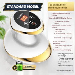 Sculpt, Relax & Detox Your Body – Electric Heated Gua Sha Massager with Suction Therapy