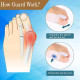Silicone Toe Separator Bunion Corrector (2pcs)
