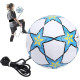Soccer Training Trainer with Resistance Band – Football Practice Equipment for Ball Control & Skills 