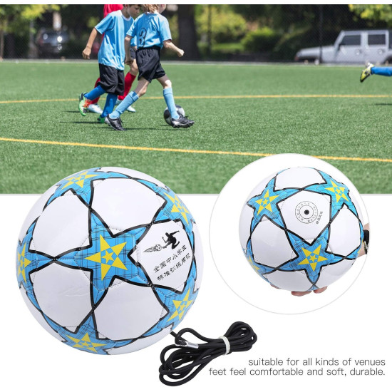 Soccer Training Trainer with Resistance Band – Football Practice Equipment for Ball Control & Skills 