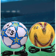 Soccer Training Trainer with Resistance Band – Ball & Pump Included.