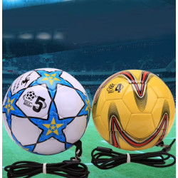Soccer Training Trainer with Resistance Band – Ball & Pump Included.