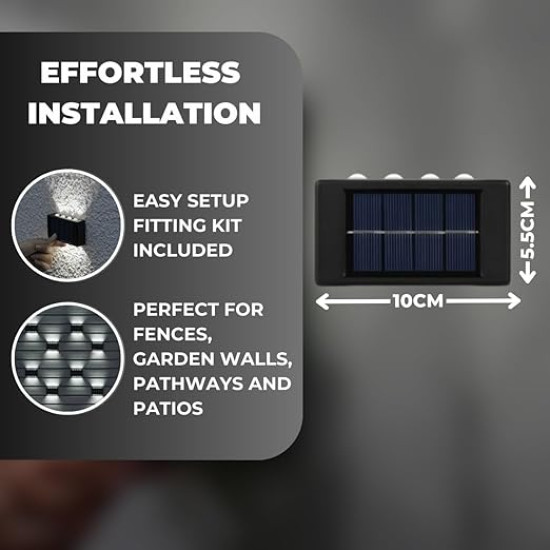 Solar Deck LED Lights for Outdoor