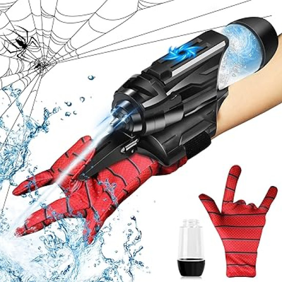 Be the Hero of Water Fights – Spider Wrist Water Blaster with Glove