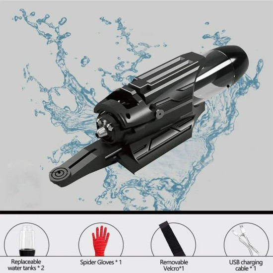 Be the Hero of Water Fights – Spider Wrist Water Blaster with Glove