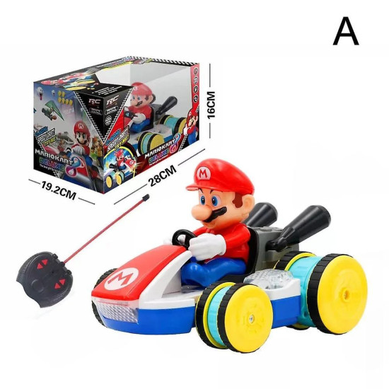 Super-Mario Bros Remote Control Electric Kart Car Toy