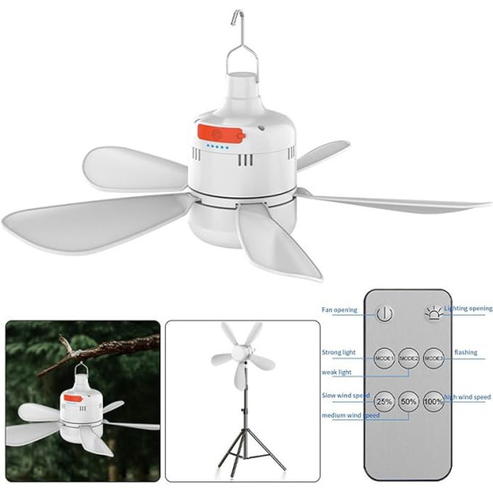 Tent Ceiling Fan