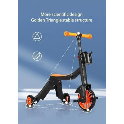 Grow, Ride & Play – 3-in-1 Kids Scooter, Balance Bike & Tricycle