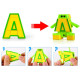 Make Learning ABC Fun – 26PCS Alphabet Robot Educational Toy Set 