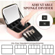 Travel Makeup Bag with LED Lighted Mirror – Portable Cosmetic Organizer for Flawless Beauty Anywhere 