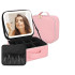 Travel Makeup Bag with LED Lighted Mirror – Portable Cosmetic Organizer for Flawless Beauty Anywhere 