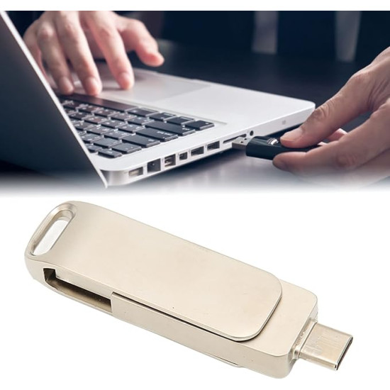 USB 3.0 Flash Drive with Type-C – High Speed Memory Stick for Android, Laptop & PC File Storage 