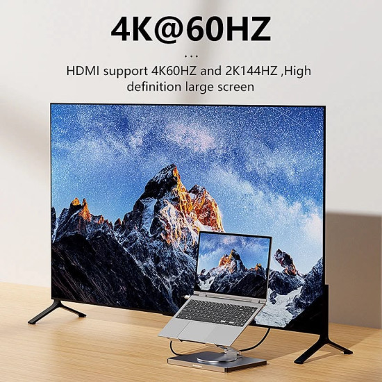 Ultimate Docking Station, Boost Productivity Anywhere – USB-C Hub with Multi-Port Connectivity