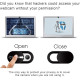 Protect Your Privacy Instantly – Sliding Universal Webcam Camera Lens Cover 