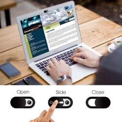 Protect Your Privacy Instantly – Sliding Universal Webcam Camera Lens Cover