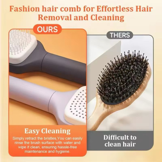 Upgraded Retractable Hair Brush Upgraded Retractable Hair Brush