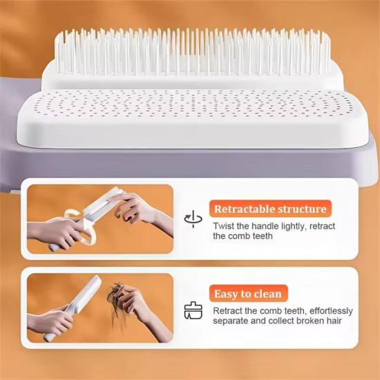 Upgraded Retractable Hair Brush Upgraded Retractable Hair Brush