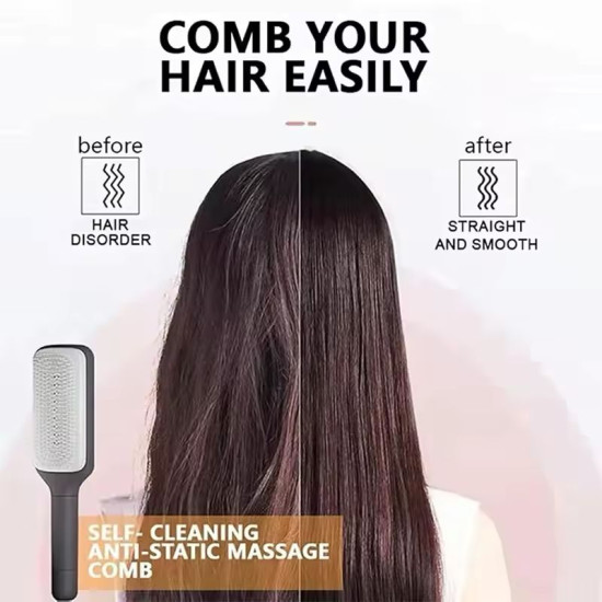 Upgraded Retractable Hair Brush Upgraded Retractable Hair Brush