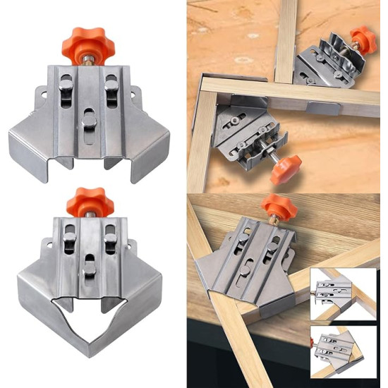 Versatile Stainless Steel Corner Clamp