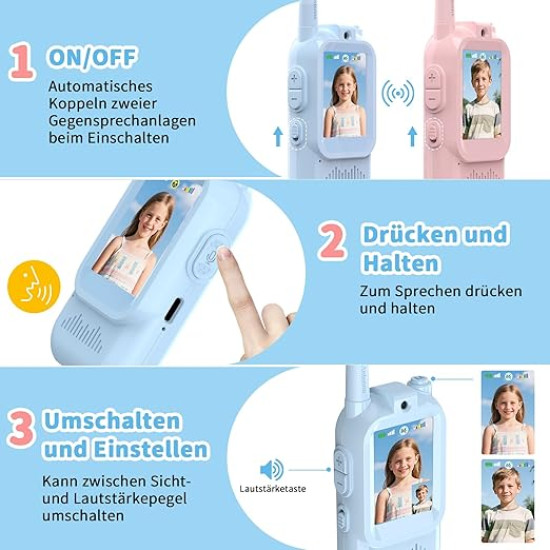 Video Walkie Talkie For Children