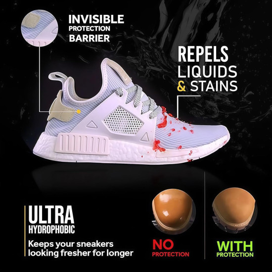 Water Repellent Spray for Shoes, Bags & Clothing – Long-Lasting Waterproof Protective Coating