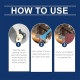Industrial Metal Repair Welding Glue & Casting Repair Paste – Strong Foundry Adhesive for Metal, Plastic & Steel