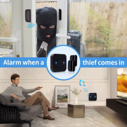 Wireless Door or Window Security Alarm System – Protect Your Home & Business