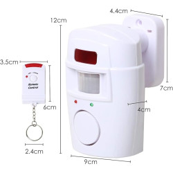 Wireless Motion Sensing Alarm