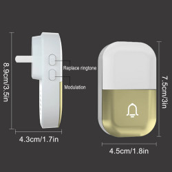 Wireless Waterproof Digital Door Bell