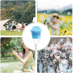 Endless Bubble Fun for Kids – LED Bubble Torch with Music