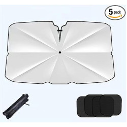 Keep Your Car Cool & Protected – Foldable UV-Blocking Sun Shade Umbrella
