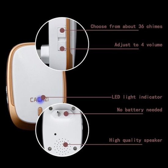 Wireless Waterproof Digital Door Bell Wireless Waterproof Digital Door Bell
