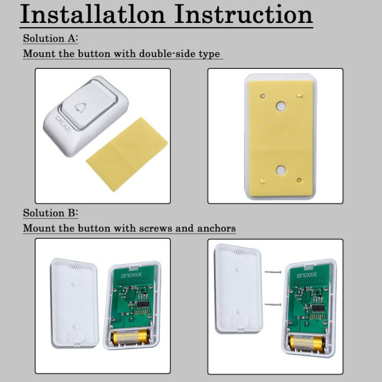 Wireless Waterproof Digital Door Bell Wireless Waterproof Digital Door Bell