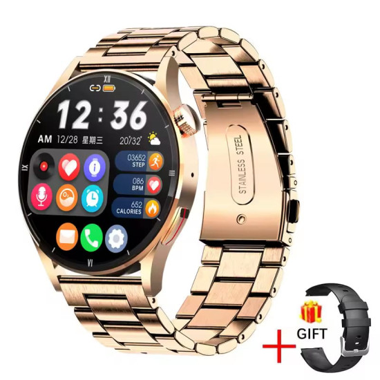Gold Luxury Lige Smart Watch