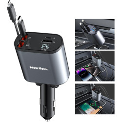 Vehicle 4n1 Retractable Charger Stary Edition