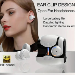 Upgraded Clip-On Bone Conduction Bluetooth Headphones Upgraded Clip-On Bone Conduction Bluetooth Headphones