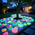 50pcs Colourful Glowing Pebbles 