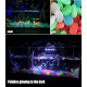 50pcs Colourful Glowing Pebbles 
