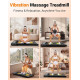 Walk, Work & Burn Calories at Home – 3-in-1 Incline Walking Pad with Vibration Plate 