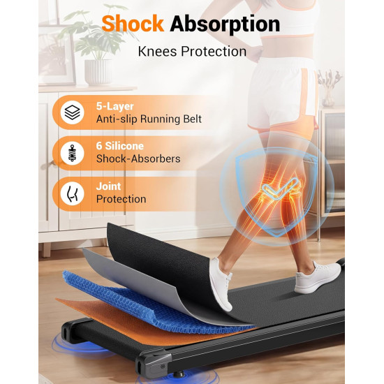 Walk, Work & Burn Calories at Home – 3-in-1 Incline Walking Pad with Vibration Plate 