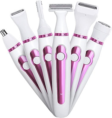 6 in 1 Womens Electric Body Hair Remover